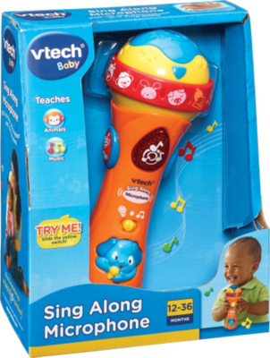 Vtech Sing Along Microphone Kids ASDA Direct