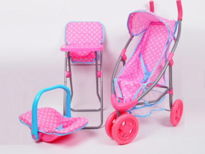 My Sweet Baby Doll Travel Combo Set (Jogger, High Chair & Carrier