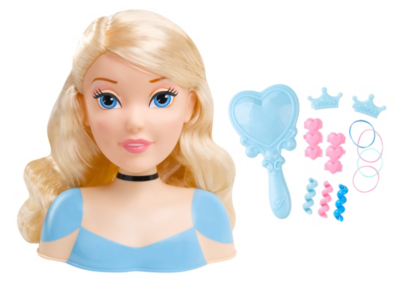 Disney Princess Cinderella Styling Head Kids at ASDA