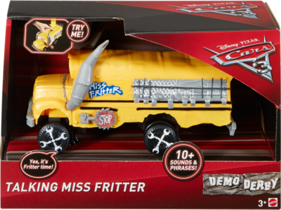 Disney Cars 3 Miss Fritter Vehicle Kids at ASDA