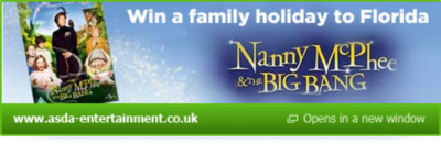 ASDA Entertainment - Win a holiday to Florida