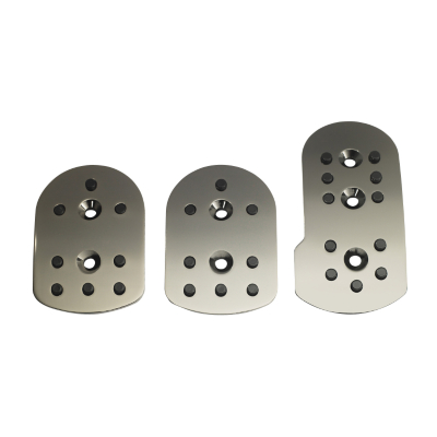  Cheap Race X Sports Pedal Pads   Black Chrome £3.18   ASDA Motor Clearance Sale While Stocks Last