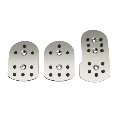  Cheap Race X Sports Pedal Pads   Chrome £3.37   ASDA Motor Clearance Sale While Stocks Last