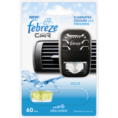 Febreze Car Unit - Aqua, Blue