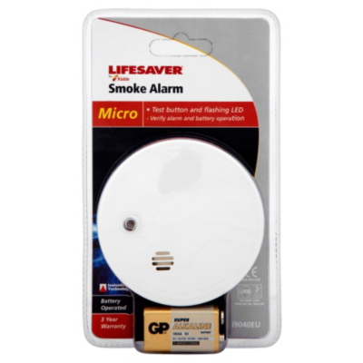 Lifesaver Micro Smoke Alarm 0914UK-C