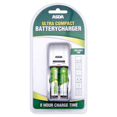 ASDA Ultra Compact Battery Charger MW1282-13AA2