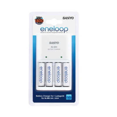 Sanyo Eneloop MQN04 Battery Charger and AAA