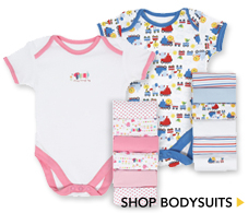 George Baby Bodysuits