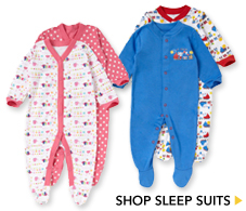 George Baby Sleepsuits