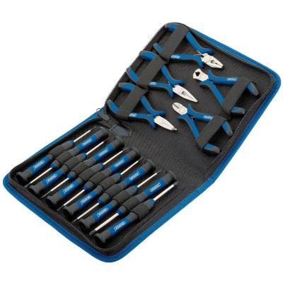 Draper 16 Piece Precision Pliers and Screwdriver Set