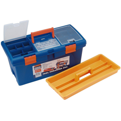 Draper 20inch Tool Box Organiser With Tote Tray
