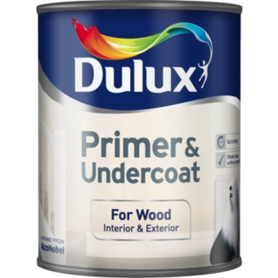 Dulux Primer and Undercoat For Wood- 750ml,