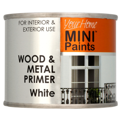 Mini Paint White Primer- 175ml, Whites