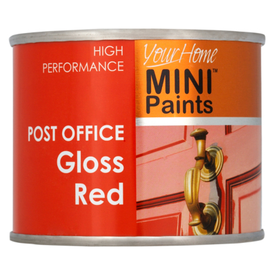 Your Home Mini Paint Post Office Red Gloss
