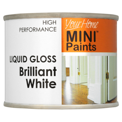 Your Home Mini Paint White Gloss Paint- 175ml,