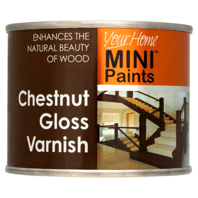 Your Home Mini Paint Chestnut Varnish- 175ml,