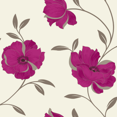 Arthouse OPERA Sophia Berry Motif Wallpaper, Berry 614707