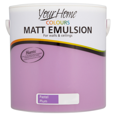 Your Home Colours Matt Pastel Plum Paint- 2.5L,