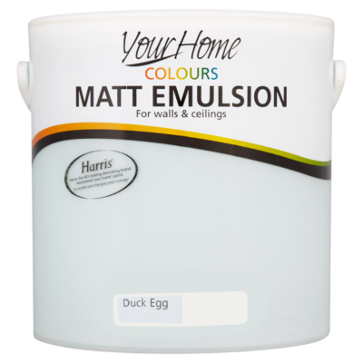 Your Home Colours Matt Duck Egg Paint- 2.5L,