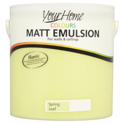 Your Home Colours Matt Spring Leaf Paint- 2.5L,