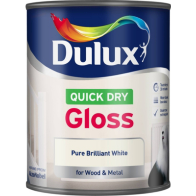 Quick Dry Gloss Pure Brilliant White-