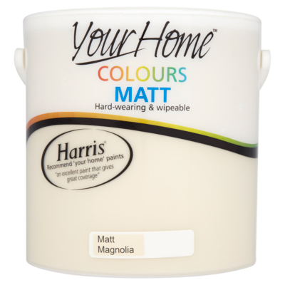 Your Home Colours Matt Magnolia Paint- 2.5L,
