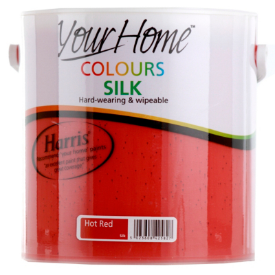 Colours Silk Red- 2.5L, Reds, Pinks