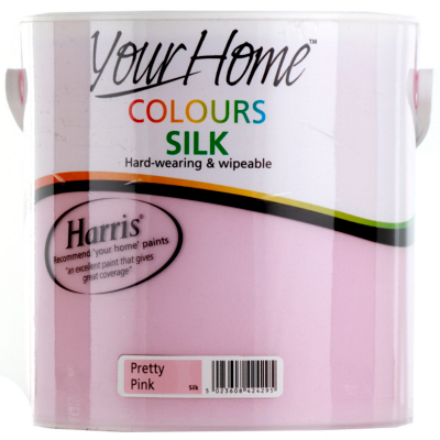 Colours Silk Pretty Pink Paint- 2.5L,