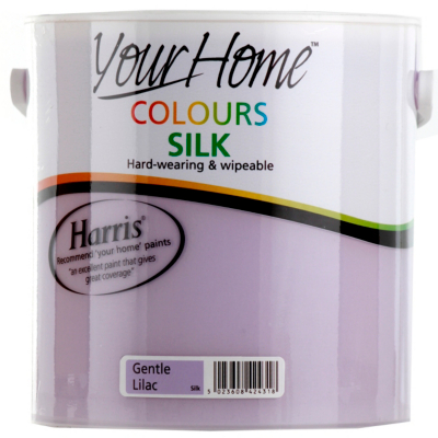 Colours Silk Lilac Paint- 2.5L, Reds,