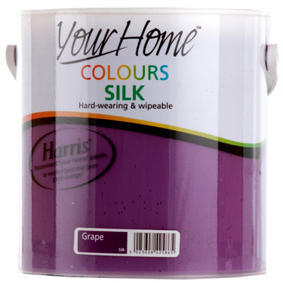 Your Home Colours Silk Grape Paint- 2.5L, Reds,