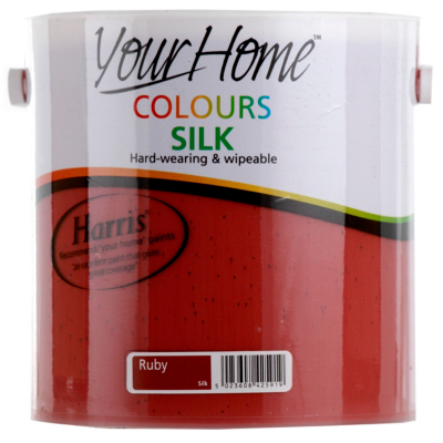Your Home Colours Silk Ruby- 2.5L, Reds, Pinks