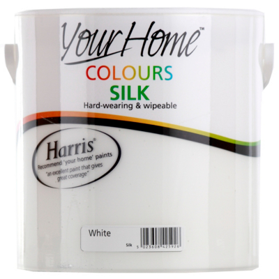 Your Home Colours Silk White Paint- 2.5L, Whites