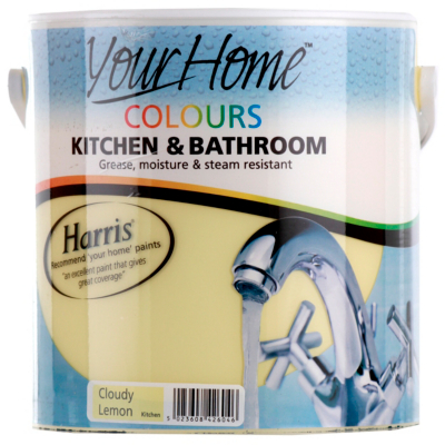 Your Home Colours Bathroom and Kitchen Lemon