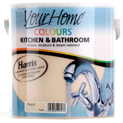 Your Home Colours Bathroom and Kitchen Peach
