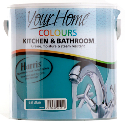 Colours Bathroom and Kitchen Teal Blue
