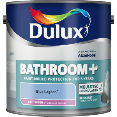 Dulux Bathroom Soft Sheen Blue Lagoon - 2.5L,