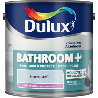 Dulux Bathroom Soft Sheen Mineral Mist - 2.5L,