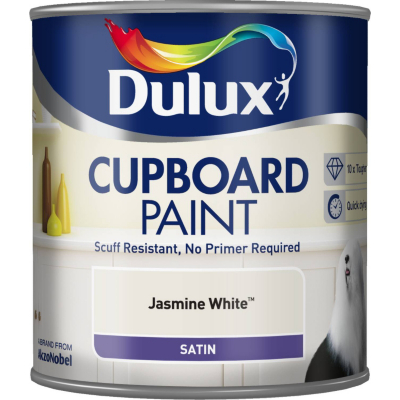 Cupboard Paint Jasmine White - 600ml,