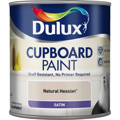 Dulux Cupboard Paint Natural Hessian - 600ml,