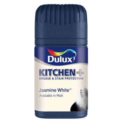 Dulux Kitchen Tester Jasmine White - 50ml,