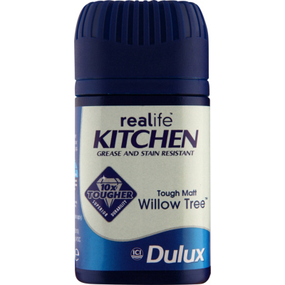 Dulux Kitchen Tester Willow Tree - 50ml, Yellows