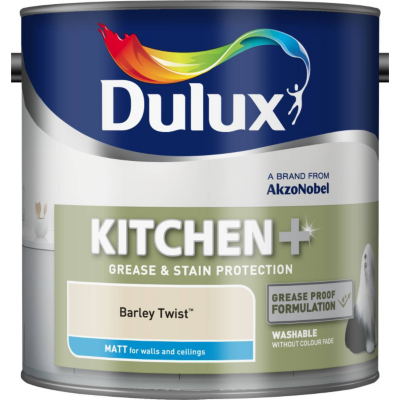 Dulux Kitchen Matt Barley Twist - 2.5L, Neutrals