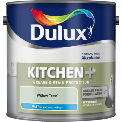 Dulux Kitchen Matt Willow Tree - 2.5L, Yellows