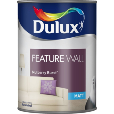 Matt Feature Wall Mulberry Burst - 1.25L,
