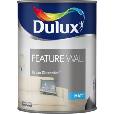 Dulux Matt Feature Wall Urban Obsession - 1.25L,