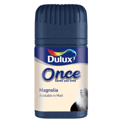 Dulux Once Tester Magnolia - 50ml, Neutrals