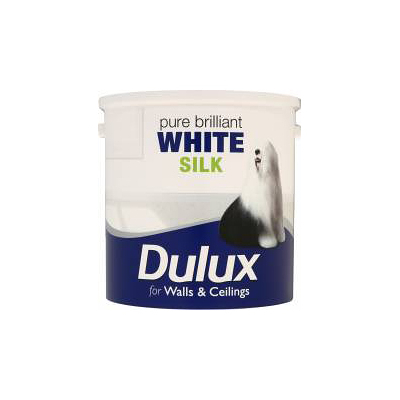 Dulux Silk Pure Brilliant White - 2.5L, Whites