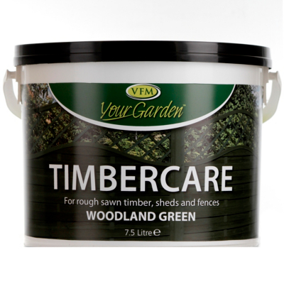 Your Garden Woodland Green Fence Paint 7.5L Woodland Green