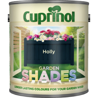 Cuprinol Garden Paint Holly - 1L, Yellows and