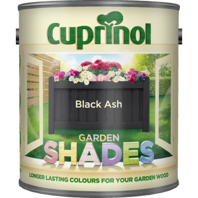 Cuprinol Garden Paint Black Ash - 1L, Neutrals